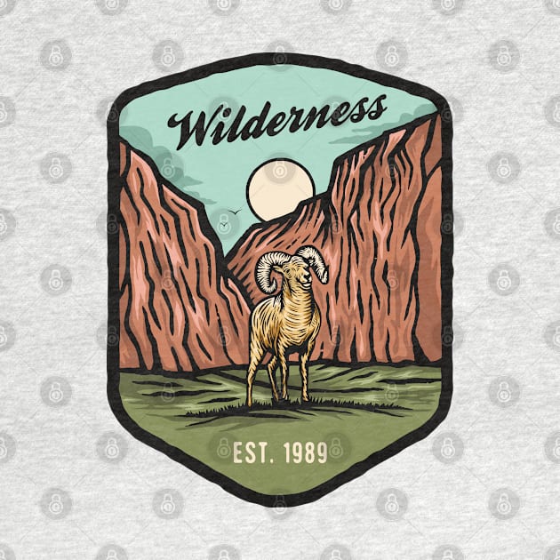 Wilderness Goat by Mako Design 